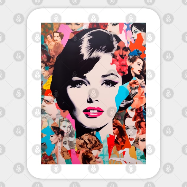 Woman pop style Sticker by MrsDagger